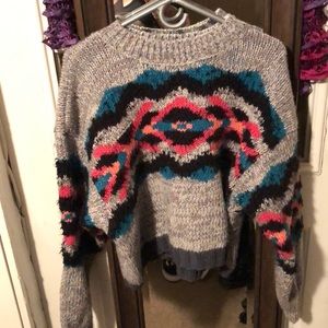 Free people cropped sweater
